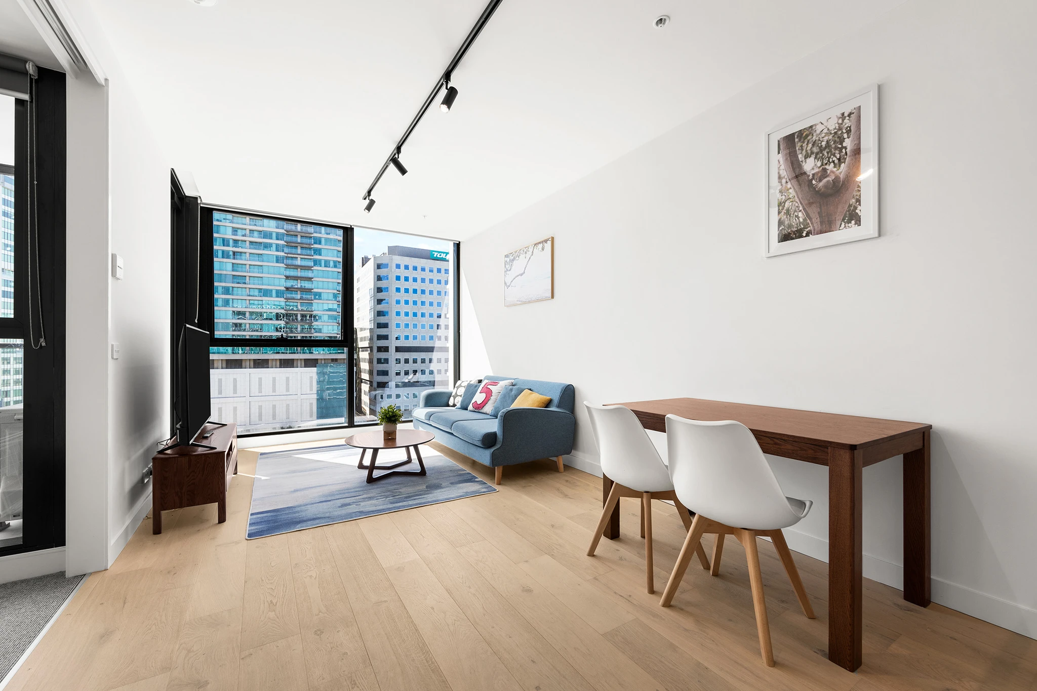 Furnished one-bedroom near the South Melbourne