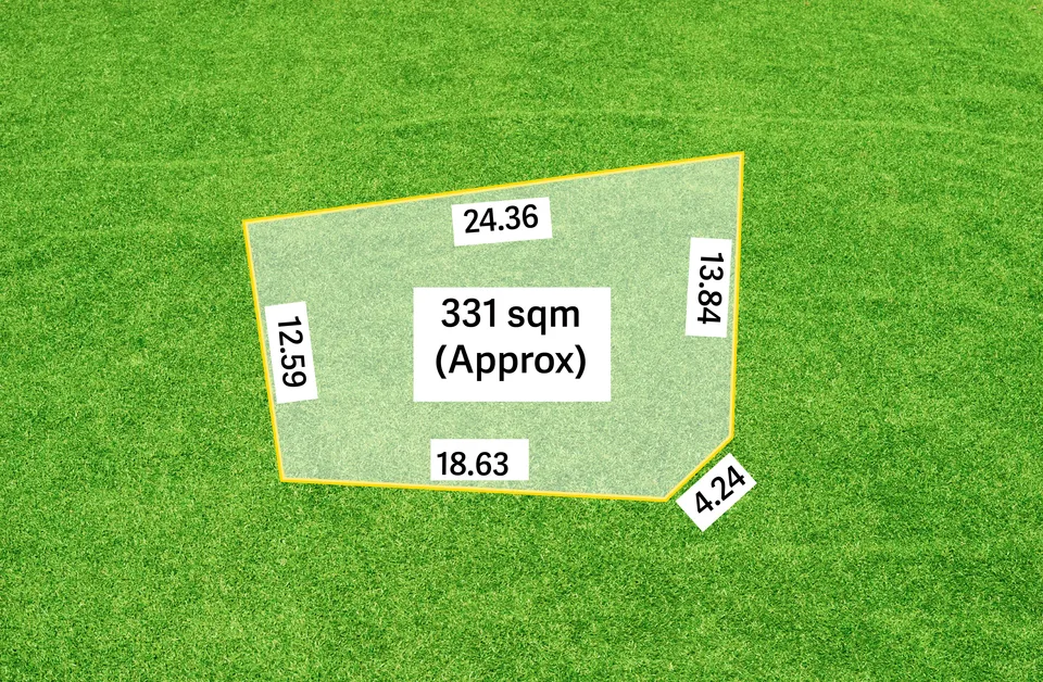 331m² Land just opposite the railway Diggers Rest station