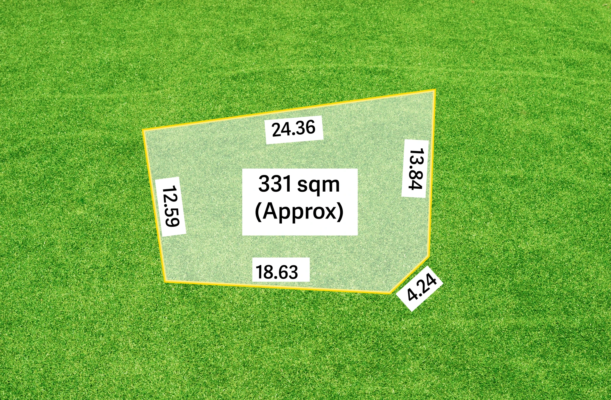 331m² Land just opposite the railway Diggers Rest station